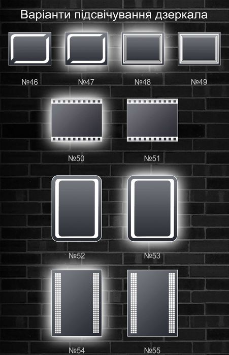 ‼️Акция!Зеркало для Ванной парящее с подсветкой круглое 40 см-1230 грн