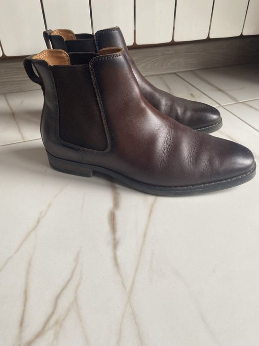 Męskie Gino Rossi skóra 41