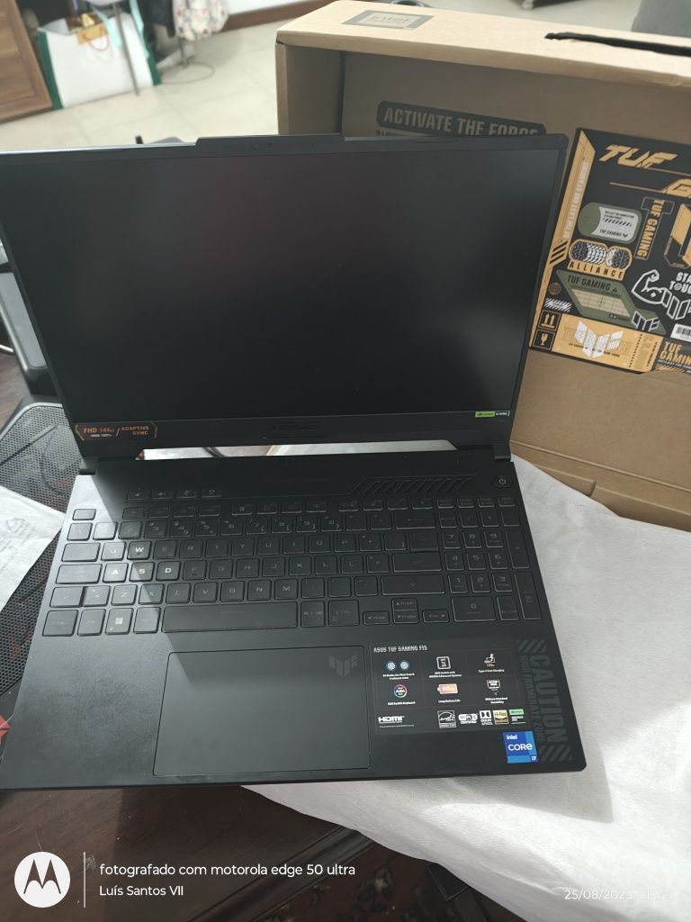 Asus tuf gaming c/garantia