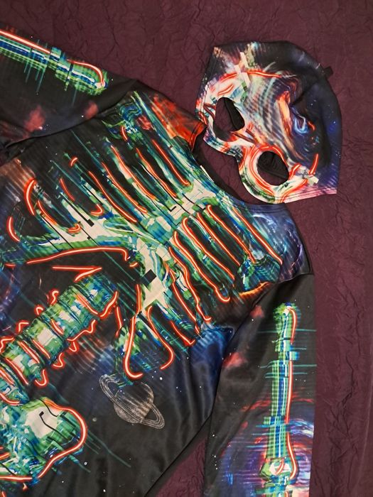 Карнавальний костюм Скелет  з маскою р.116