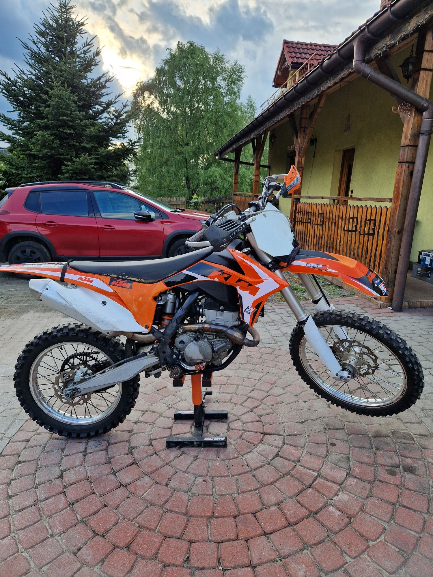 KTM Sxf 250 wtrysk, rozrusznik