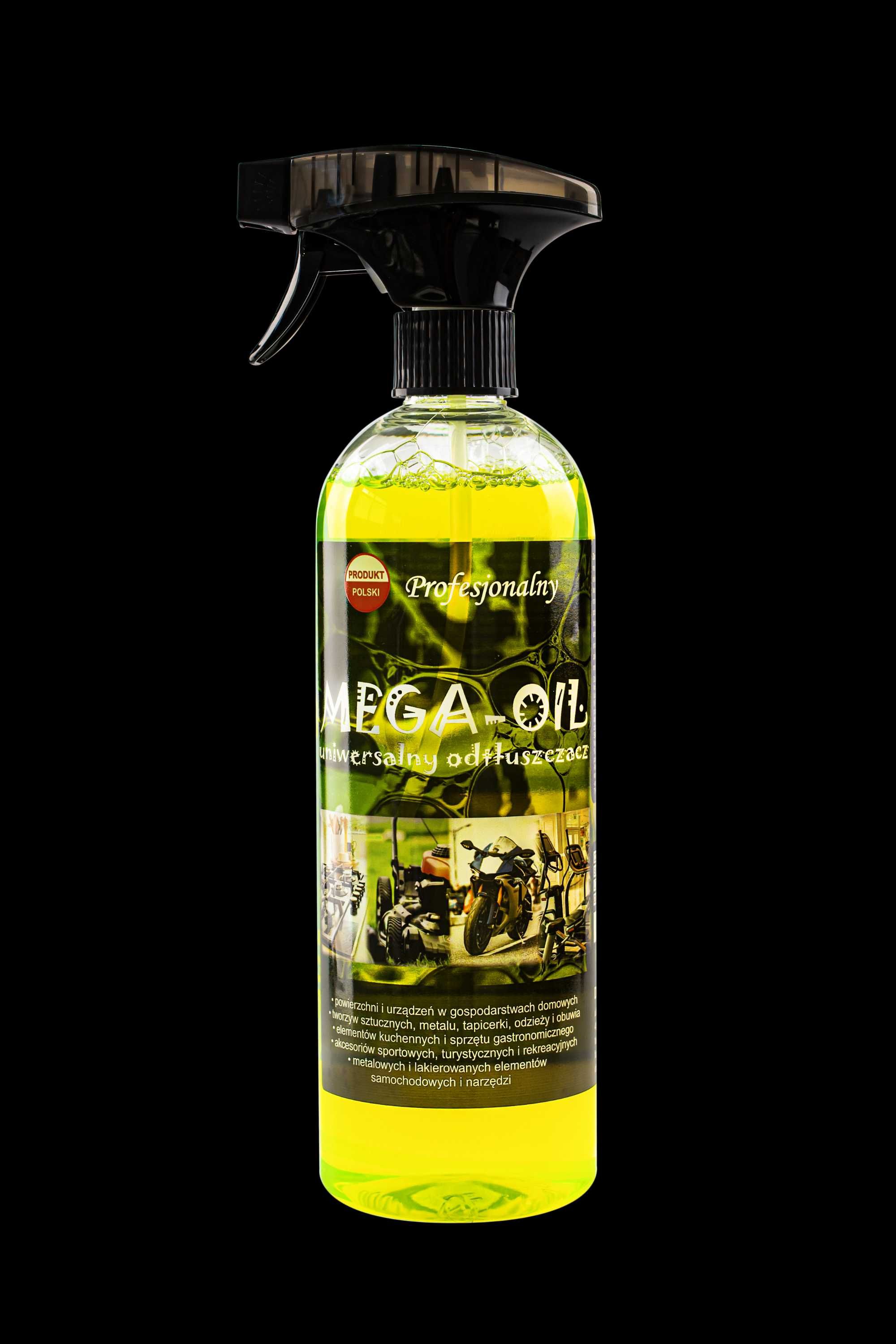 Top Mega Oil odtłuszczacz poj. 750ml butelka z atomizerem.