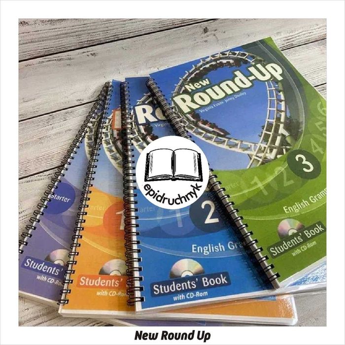 New Round Up - Starter, 1, 2, 3, 4, 5, 6 - Підручник. Знижки. Опт