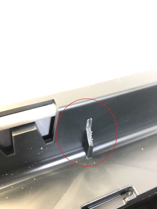 Kosz na śmieci Brabantia Bo Touch Bin 34L szary do segregacji odpadów