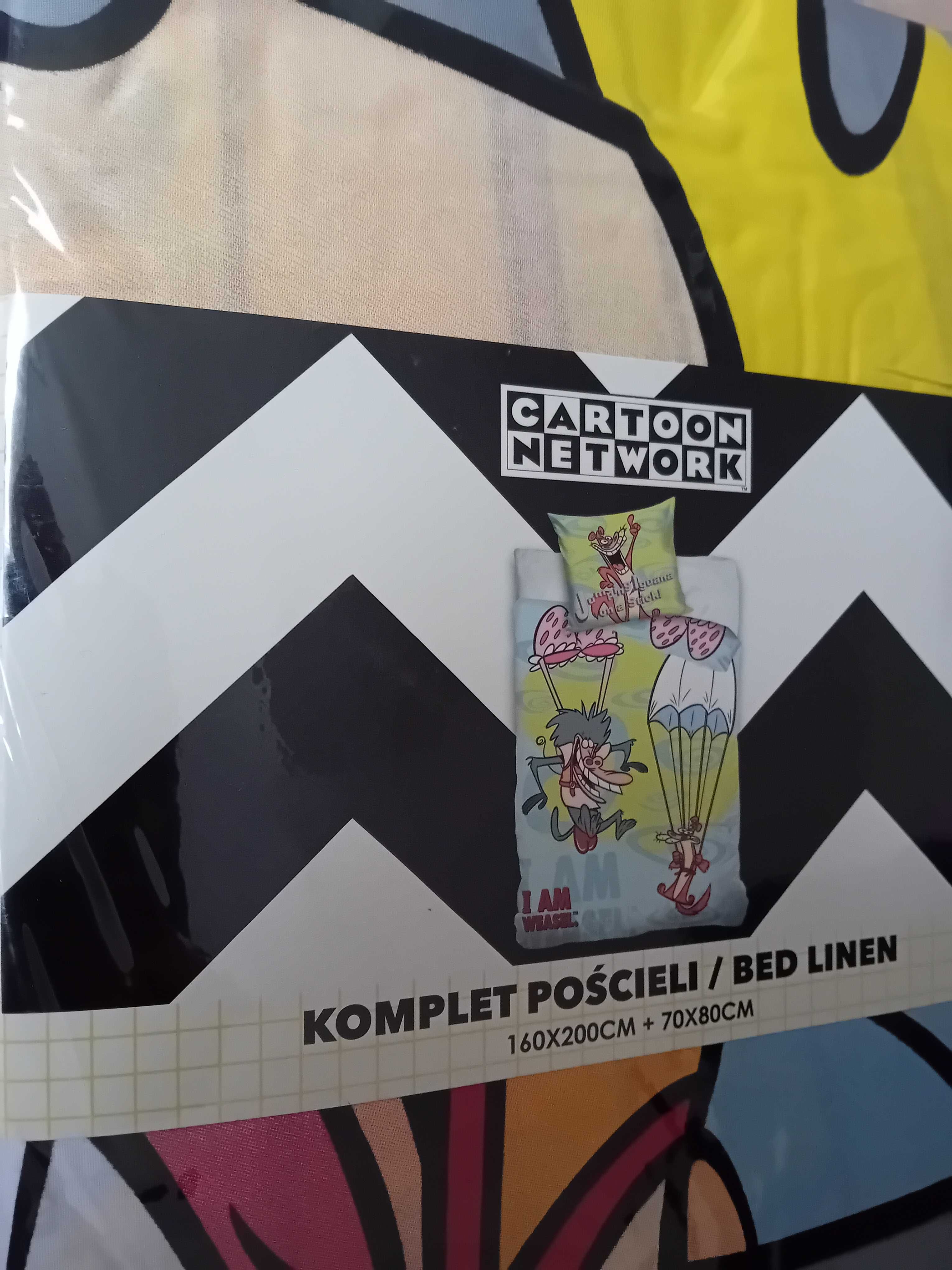 Komplet pościeli Pościel młodzieżowa 160x200 CARTOON NETWORK bawełna