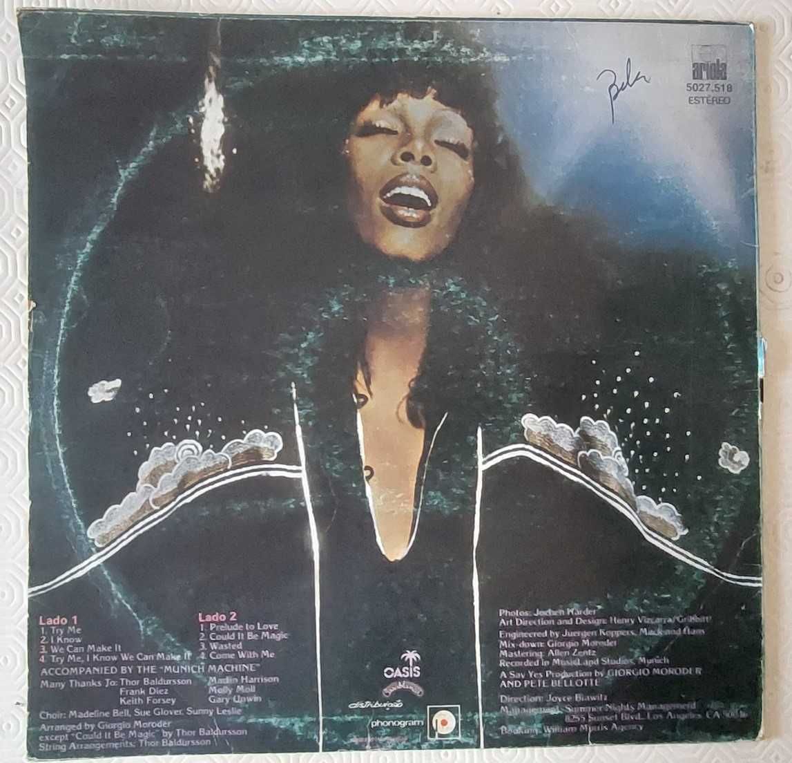 Disco Vinil Donna Summer - A Love Trilogy