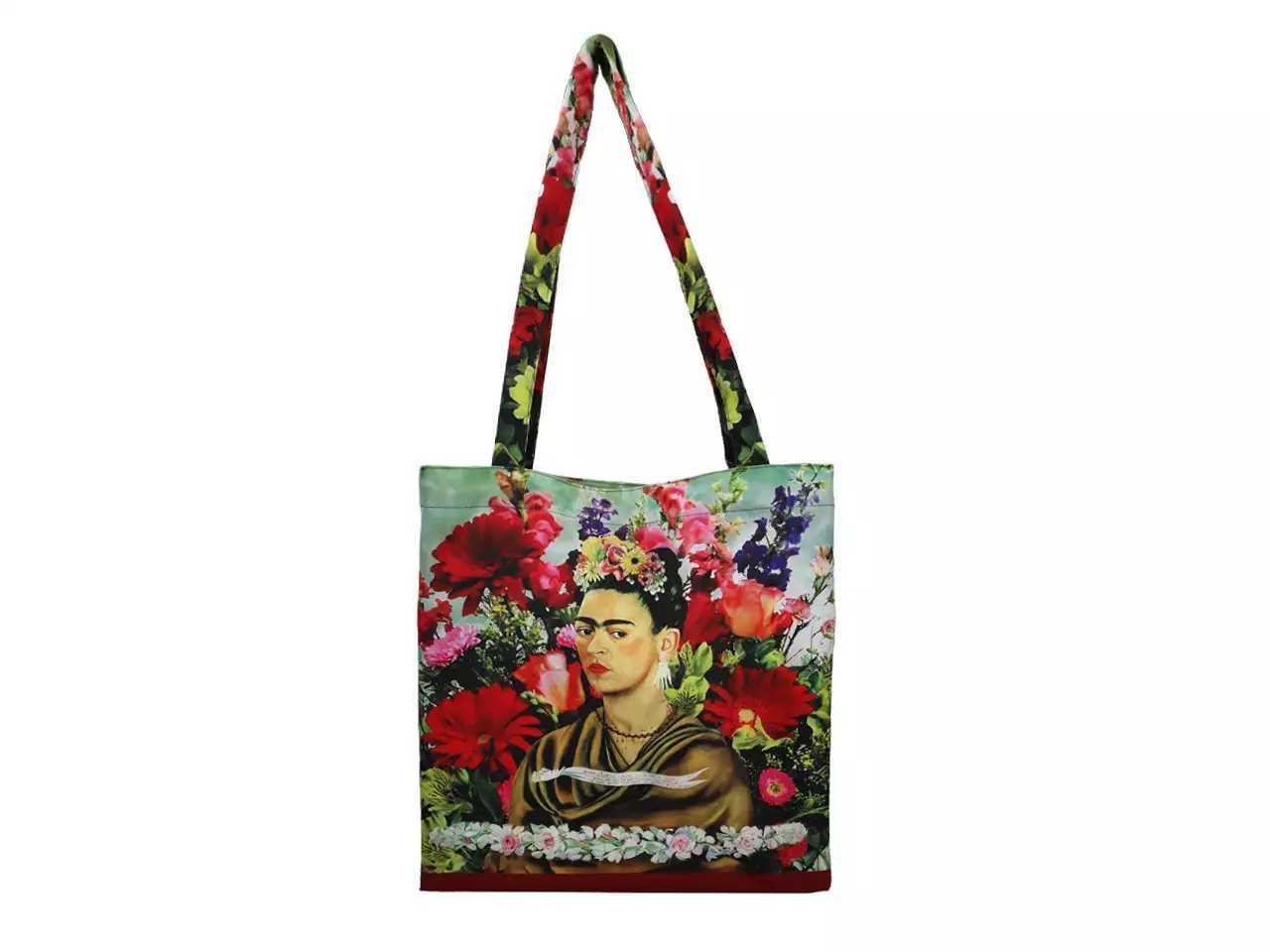 NOWA Frida Kahlo Autoportret z wieńcem torba torebka zakupy shopperka