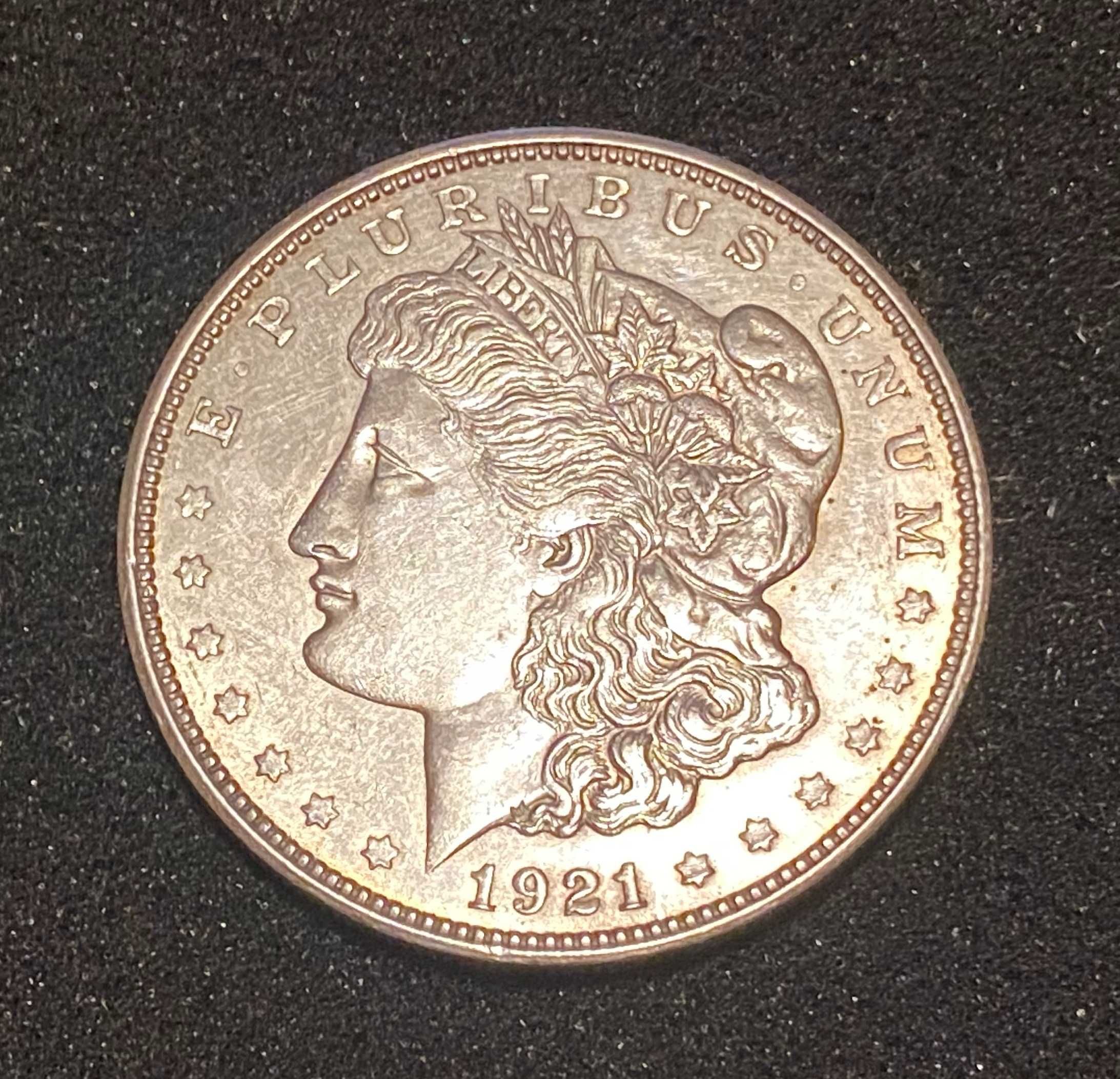 USA dollar  Srebro  Morgan 1921