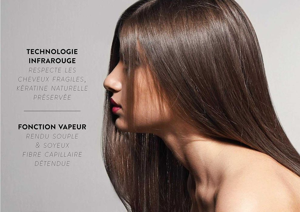 випрямляч для волосся стайлер JEAN LOUIS DAVID JLD STEAM PROTECT