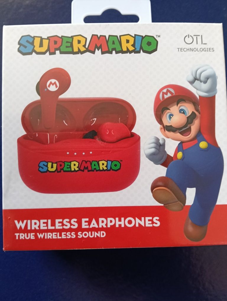 Auriculares wireless super Mario
