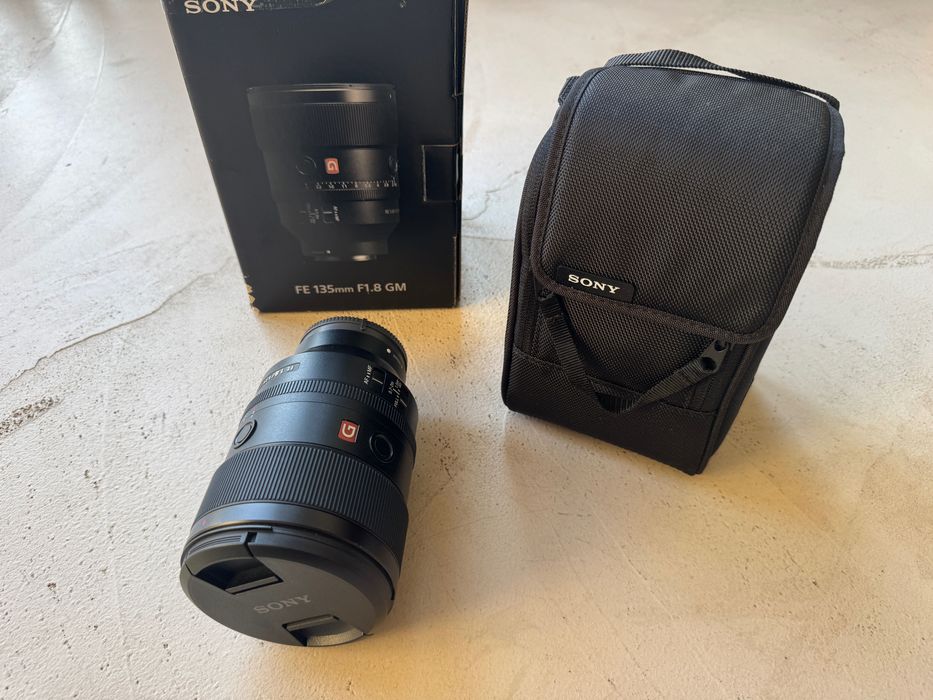 Obiektyw Sony GM 135mm F1.8 Jak nowy Okazja