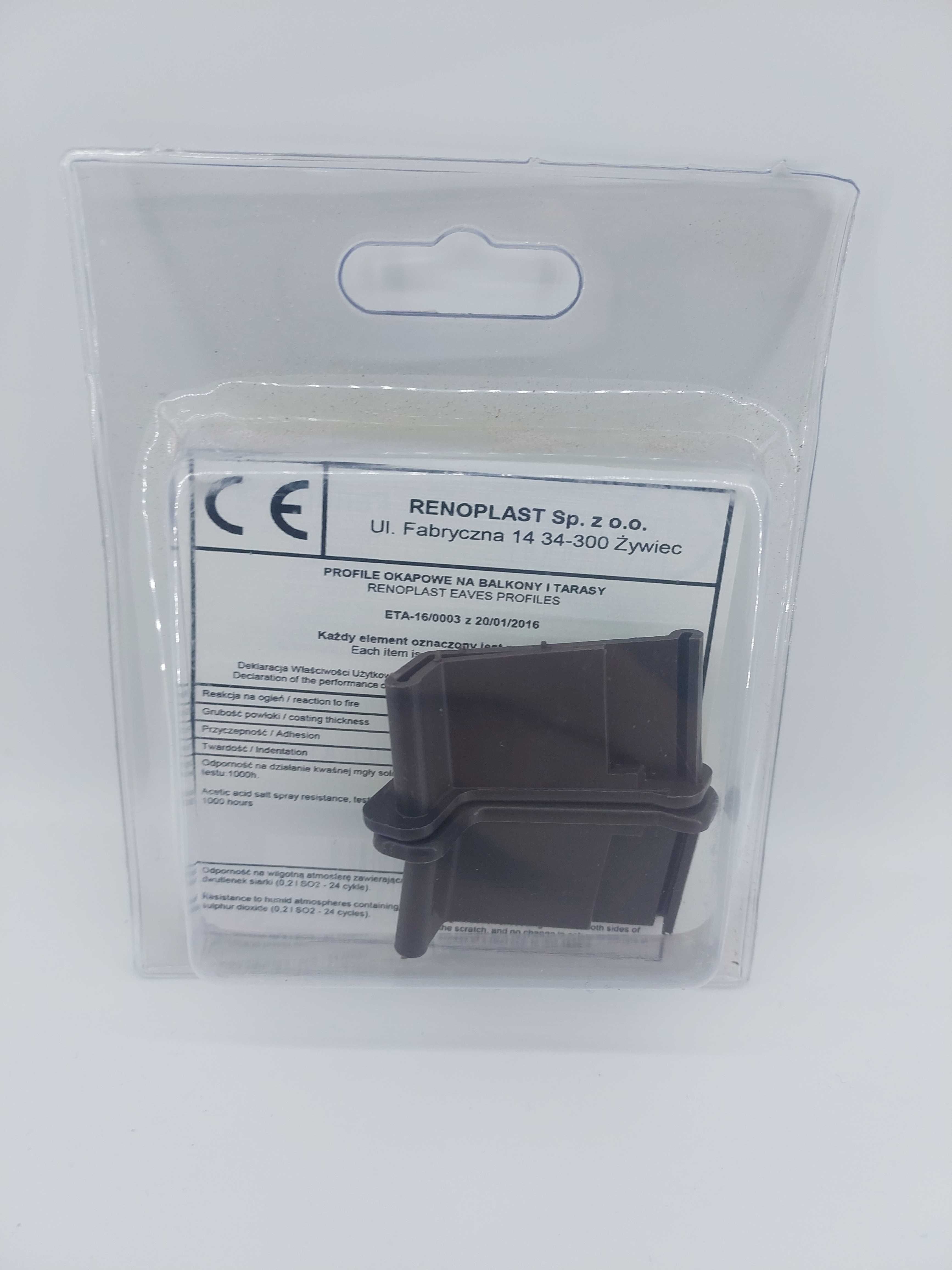 Zakończenie Odbojnik do systemu Renoplast K100 brąz *0