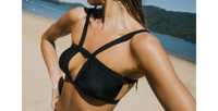 Top Bikini preto