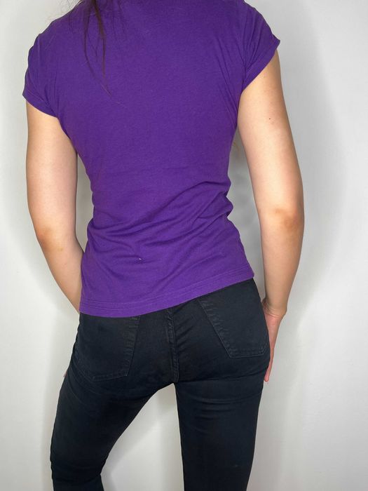 Fioletowa bluzka koszulka Tshirt U.S Polo Assn. Rozmiar M