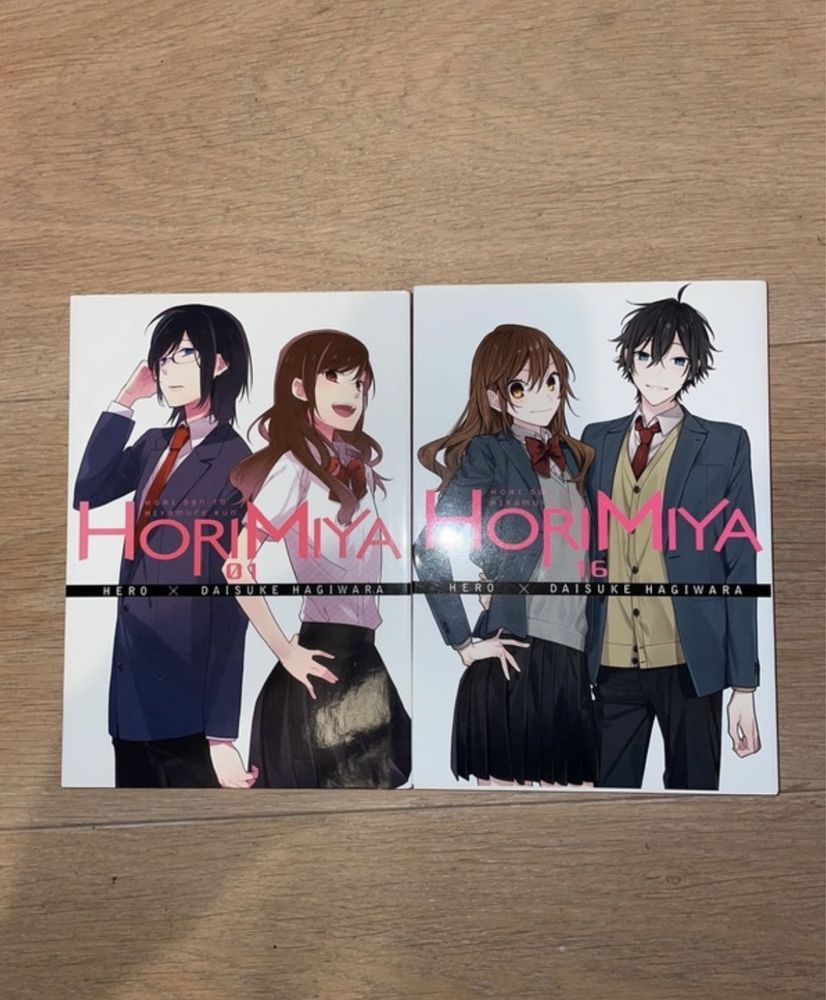 manga horimiya 1-12 +tom 16