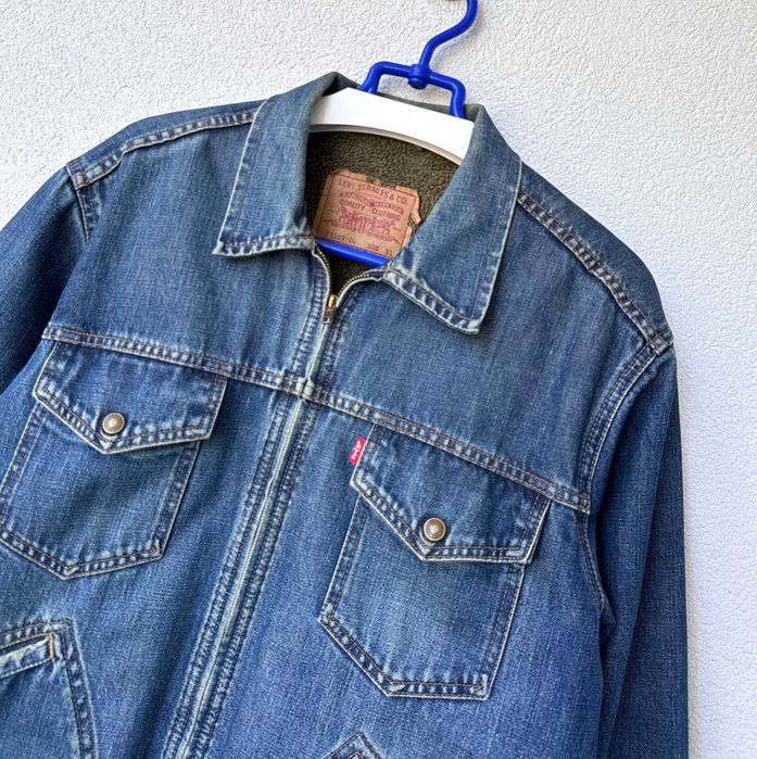 Kurtka jeansowa LEVIS STRAUSS vintage retro bomber r. L