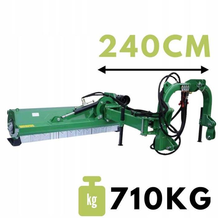 kosiarka bijakowa AGF 180 na pantografie mulczer klasy cięzkiej