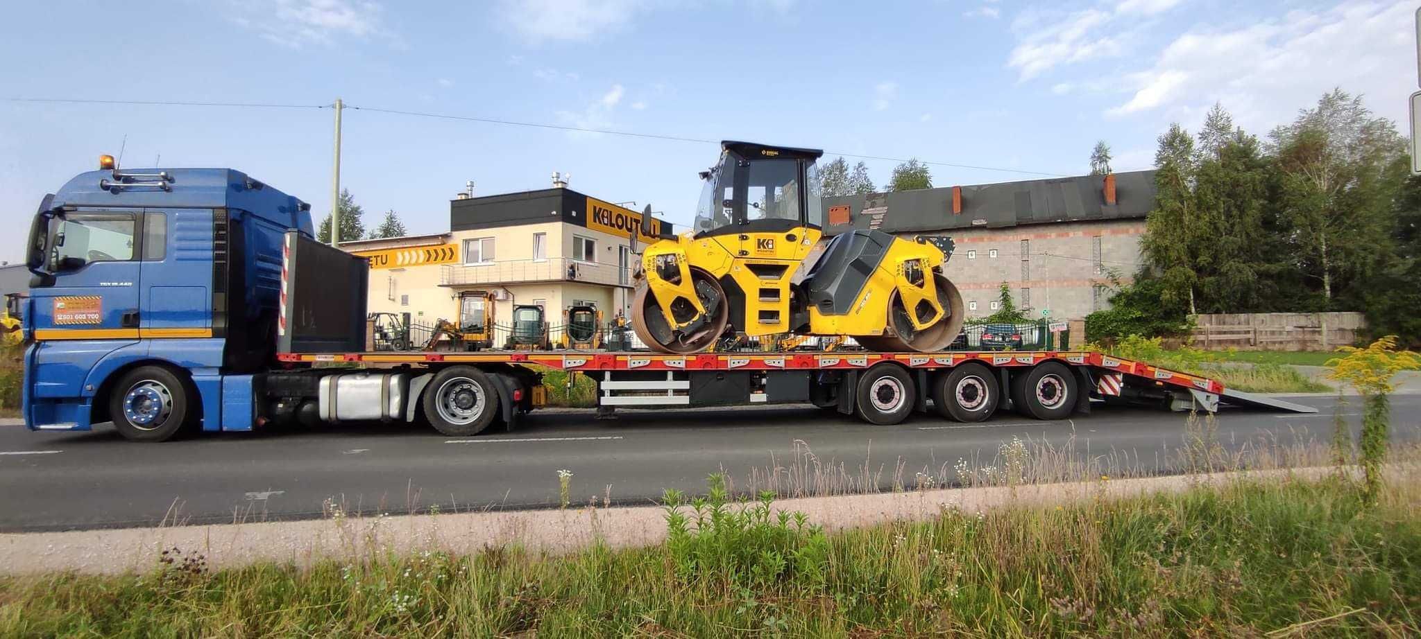 Transport maszyn Lublin, wózków widłowych, ciągników rolniczych, holow