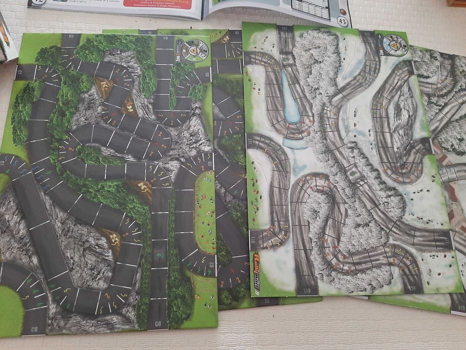 Jogo de tabuleiro Rallyman da Clovis