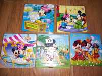 Nowe puzzle zestaw puzzli myszka Miki minnie mickey