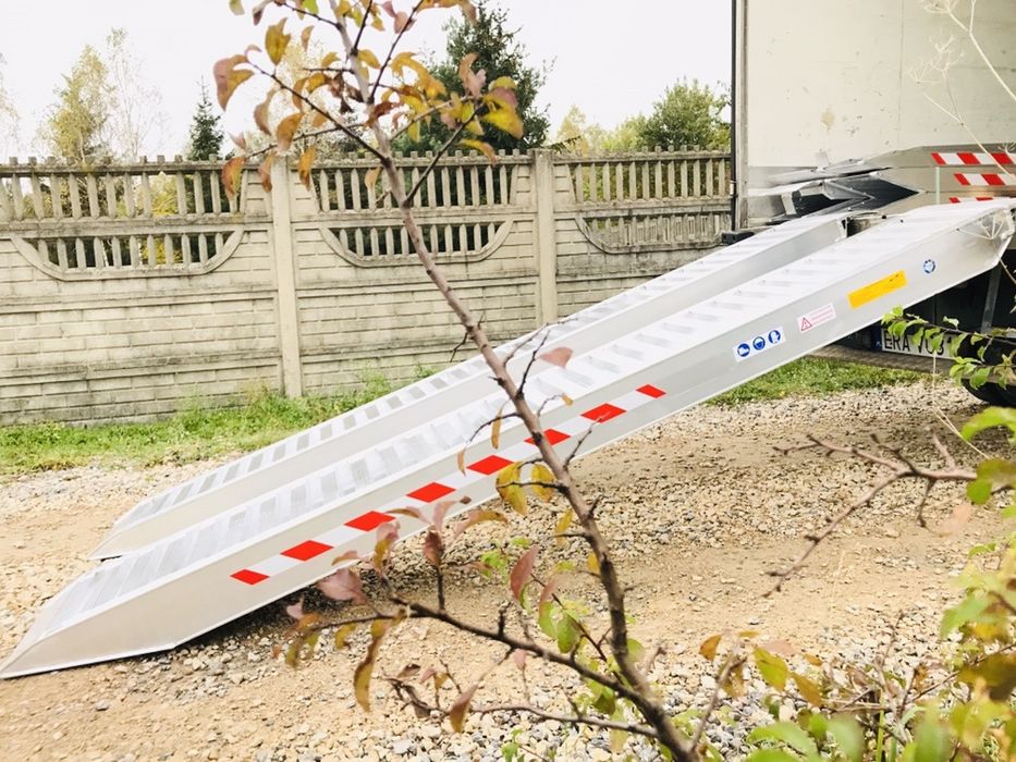 *8.7T *3.5m / Najazdy Aluminiowe / Koparka - Traktor / F.VAT