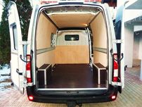 Zabudowa furgonu Opel Movano L2H2