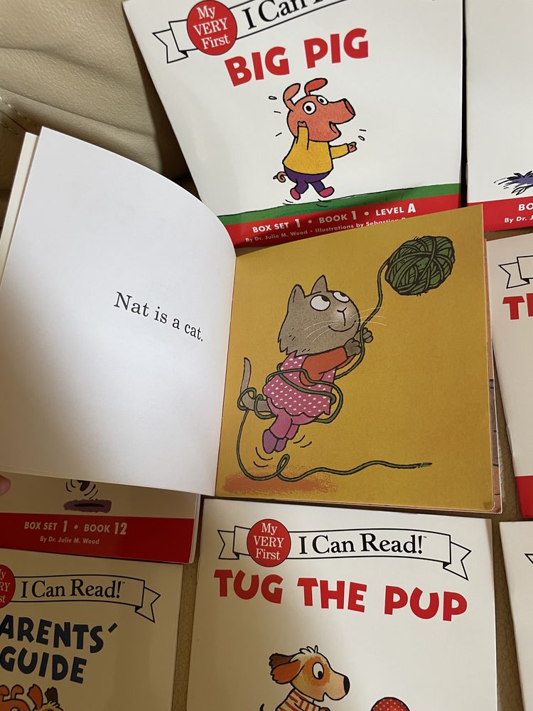 English books książeczki pierwsze czytanki po angielsku i can read