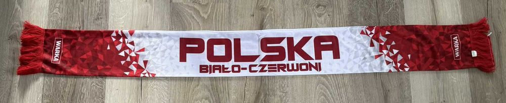 Szalik Polska Biało czerwoni