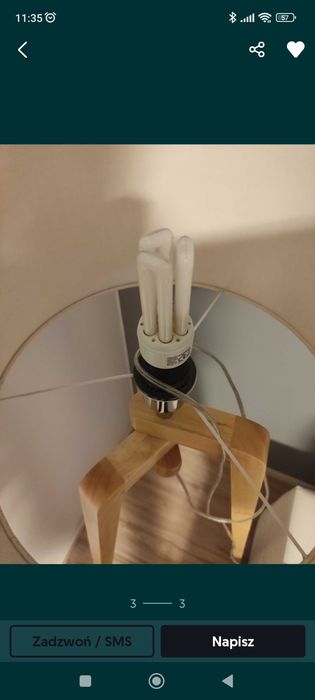 Nowoczesna lampa podłogowa QAZQA,stan bdb.