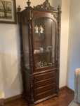 Vitrine em mogno eletrificada