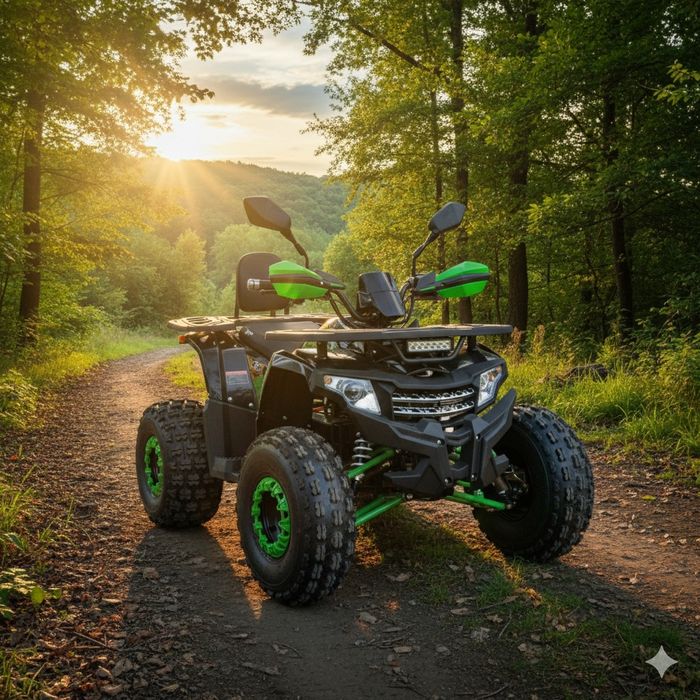 Електроквадроцикл з гарантією 1 рік