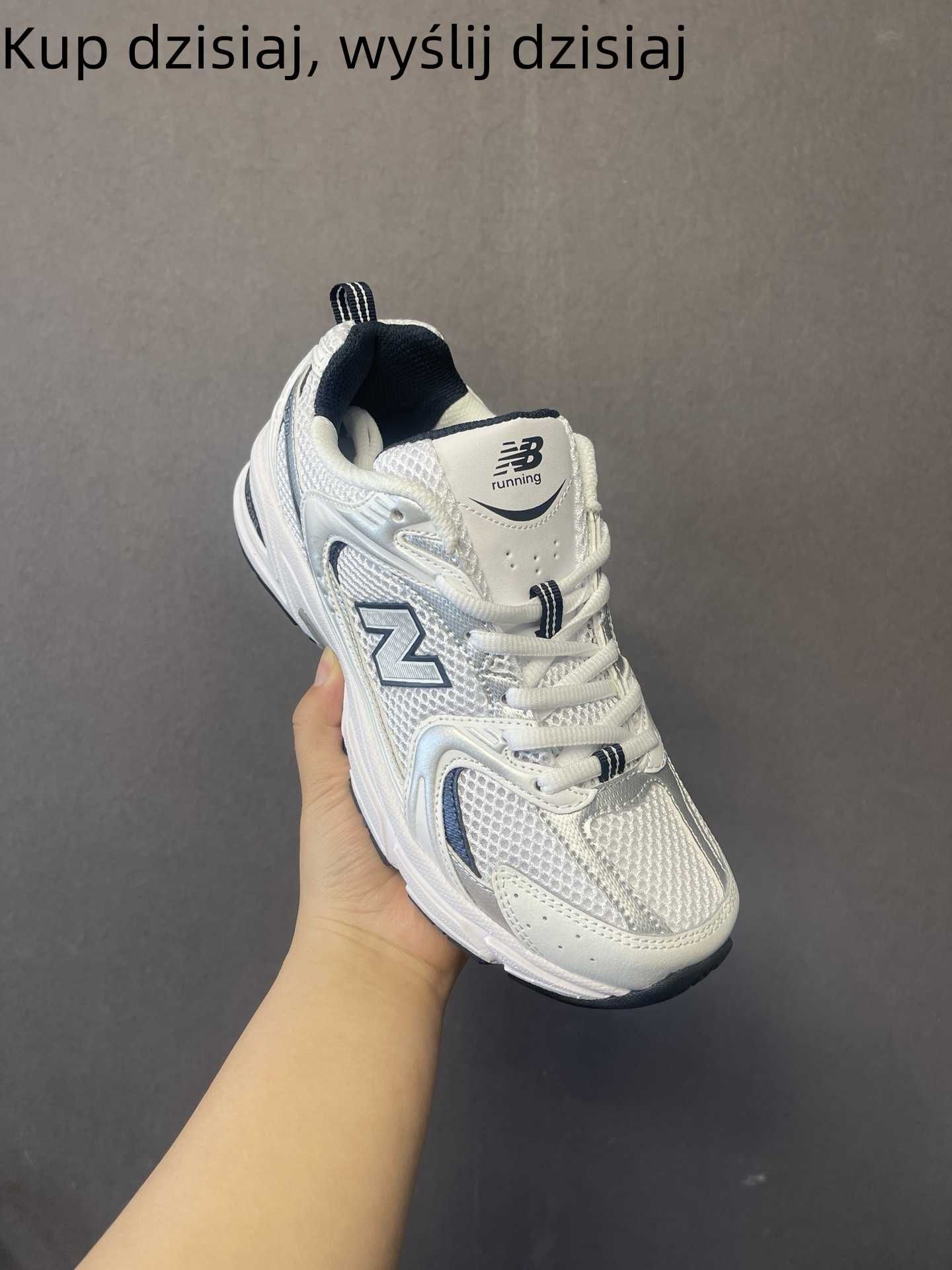 Trampki New Balance 530 Biały Srebrny Granatowy r.42