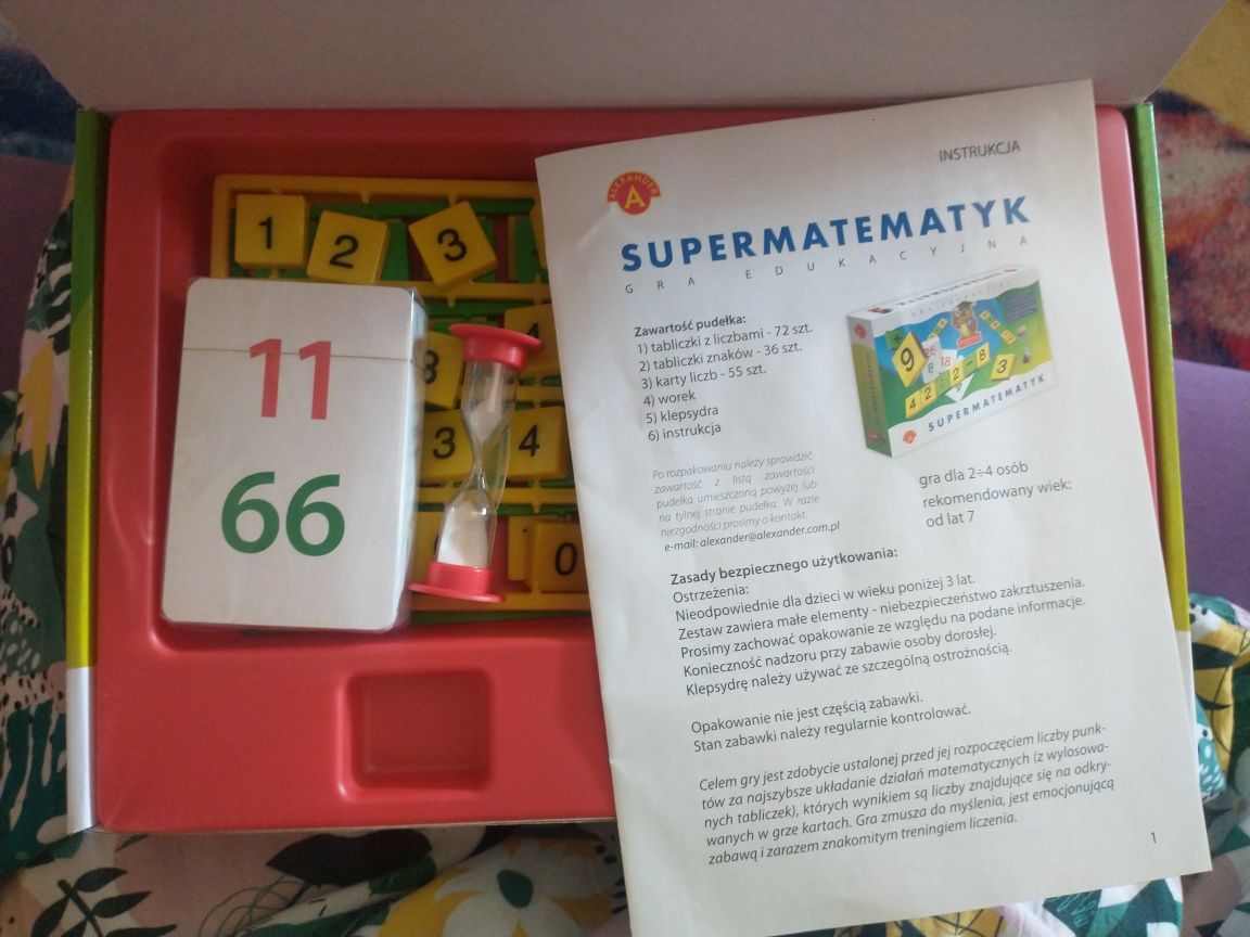 Gra edukacyjna Supermatematyk- Alexander