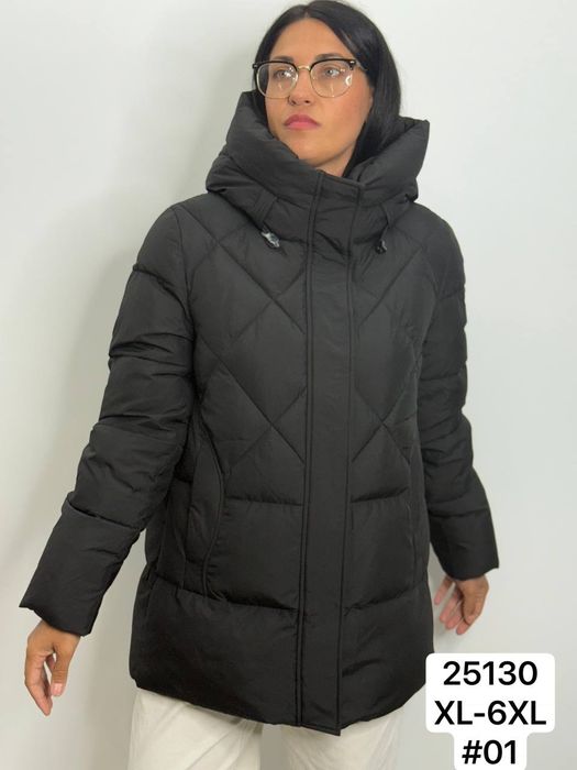 Пуховики куртки зима біо-пух батал XL-6XL(48-58)