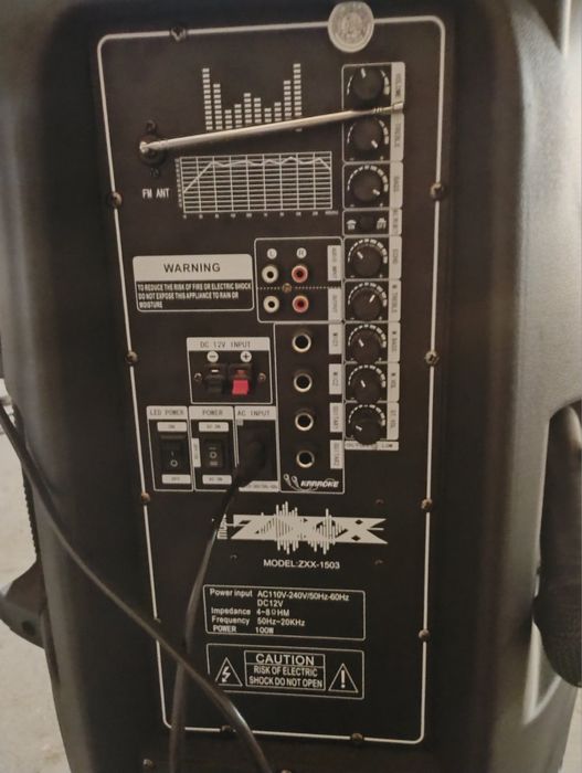 портативна акустична колонка ZXX-1503