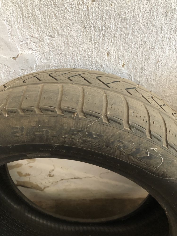 Резина pirelli 215/55/R17 лето