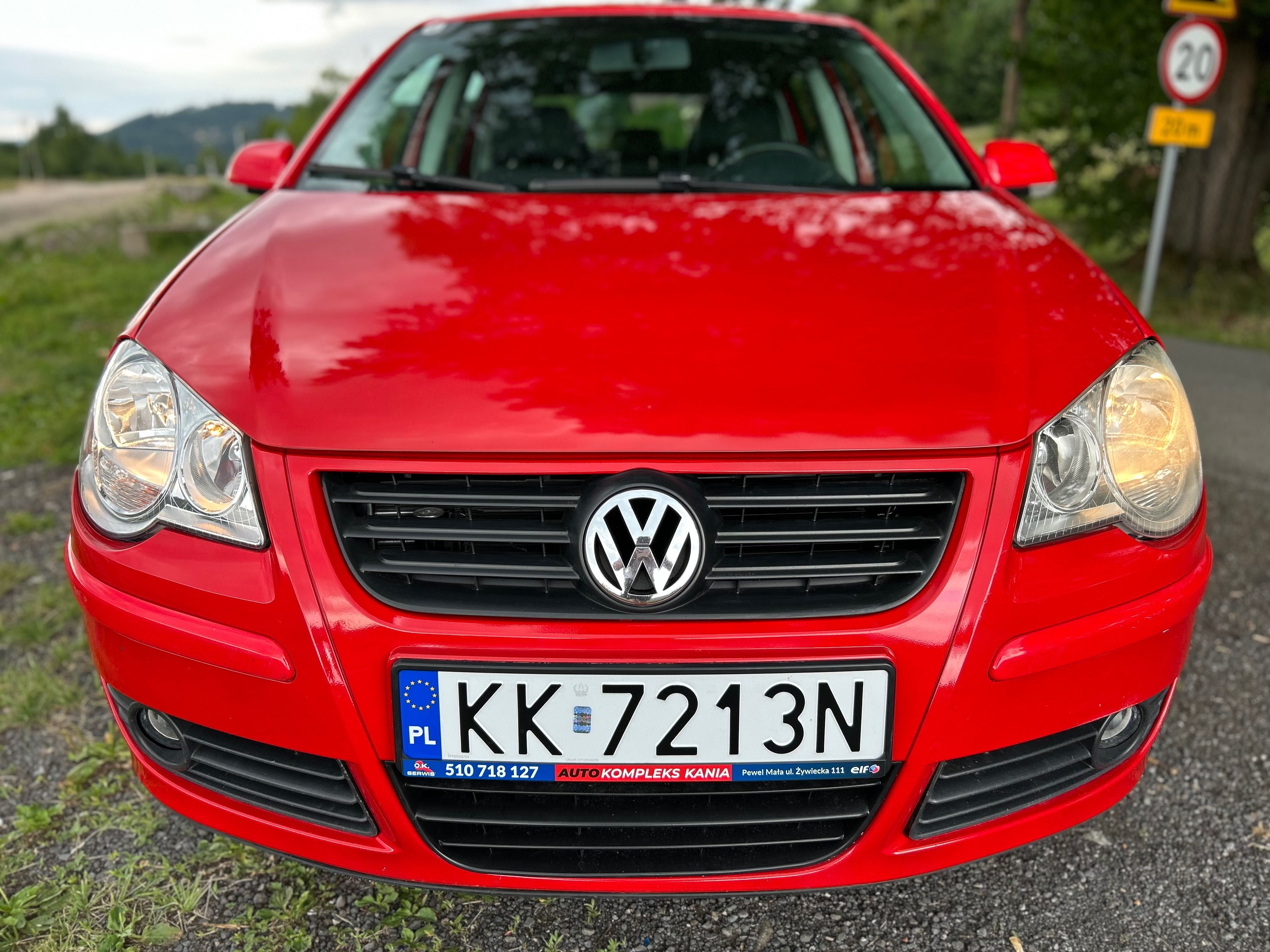 Śliczny Volkswagen Polo 1.2 MPI benzyna 2009 ROK/KLIMA/Maly Przebieg