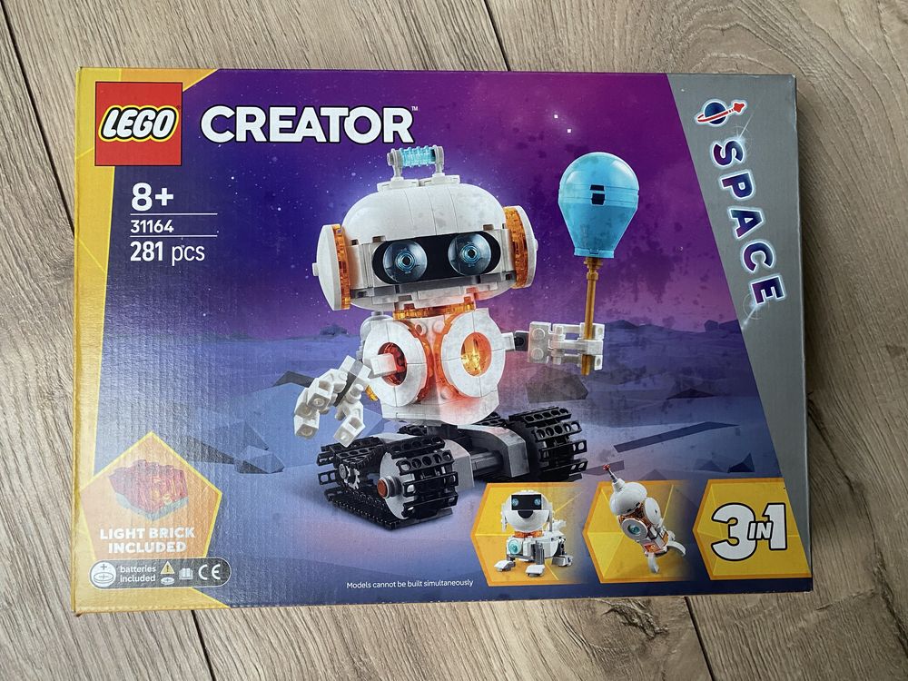 LEGO 31164 Creator 3 w 1 Kosmiczny robot