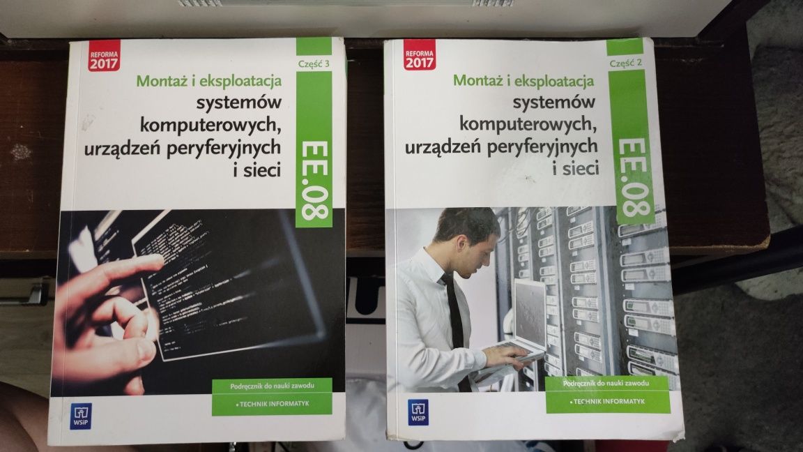 Montaż i eksploatacja systemów komputerowych część 3 podręczniki