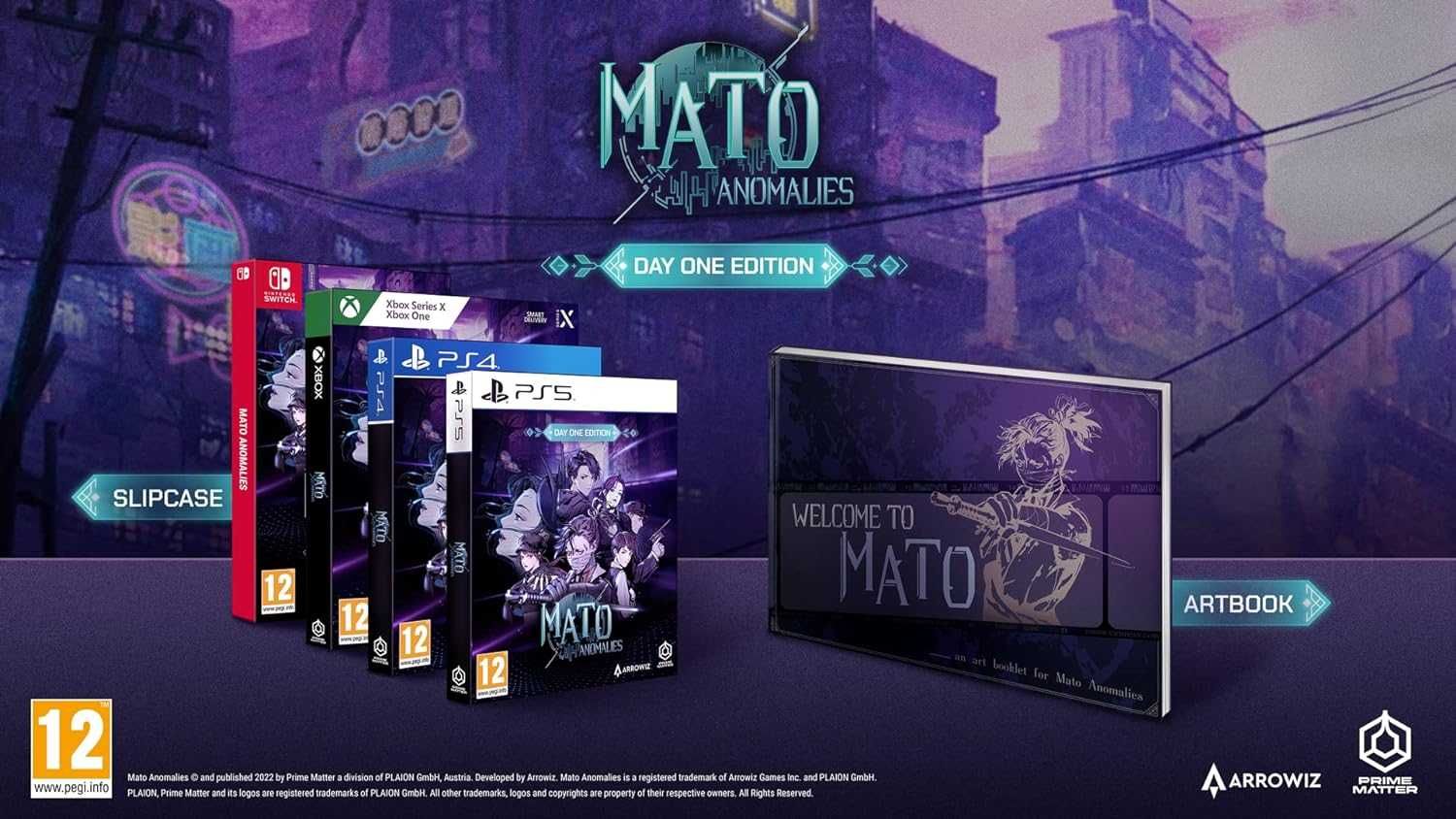 Mato Anomalies PS4 / PS5 - super gra RPG w stylu anime, piękne wydanie