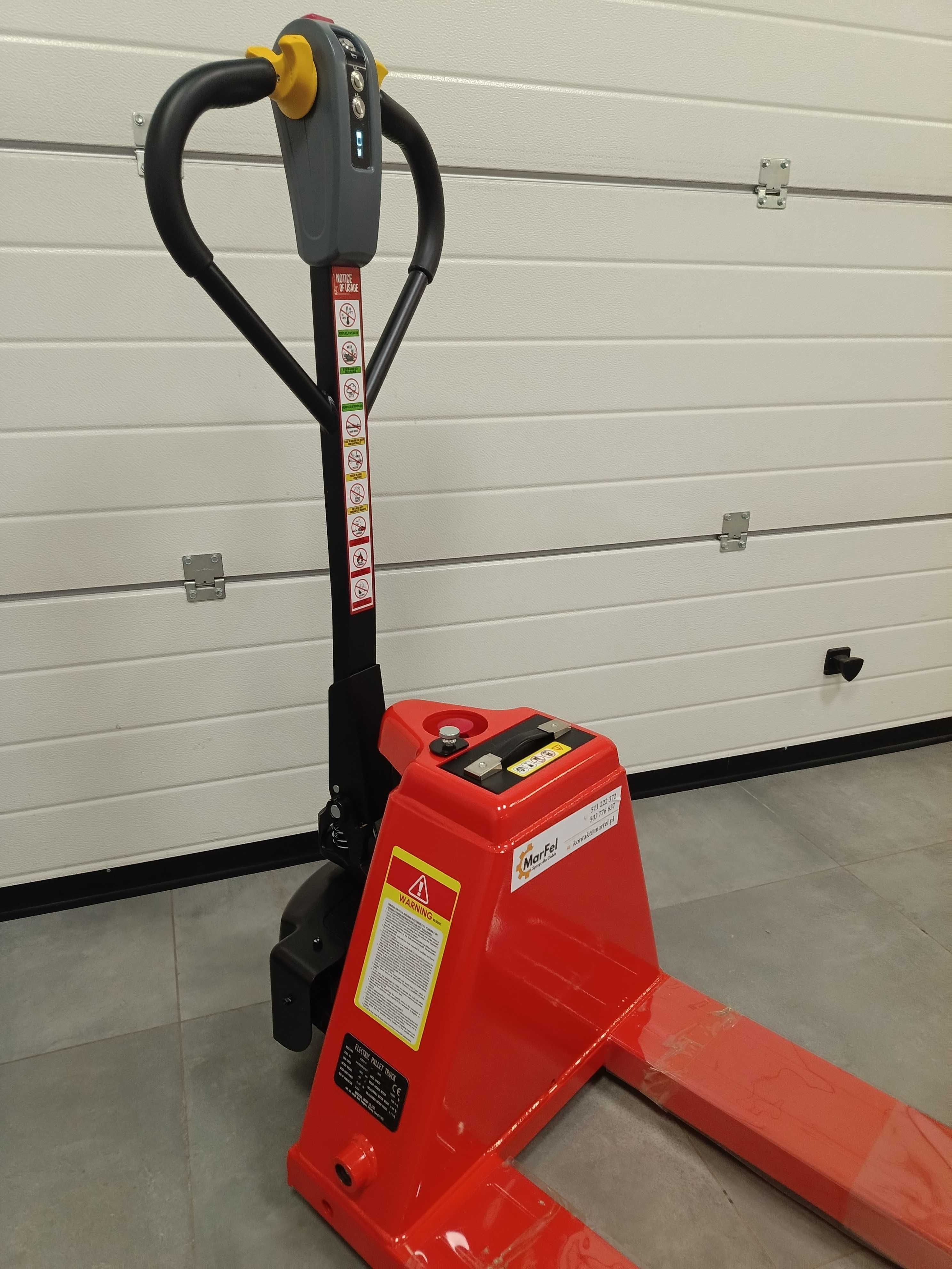 PALECIAK ELEKTRYCZNY Wózek paletowy elektryczny 1500kg EPT15H PROMOCJA