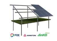Fotowoltaika na glebie 9,81 kW Jinko + Foxess + montaż elektryczny