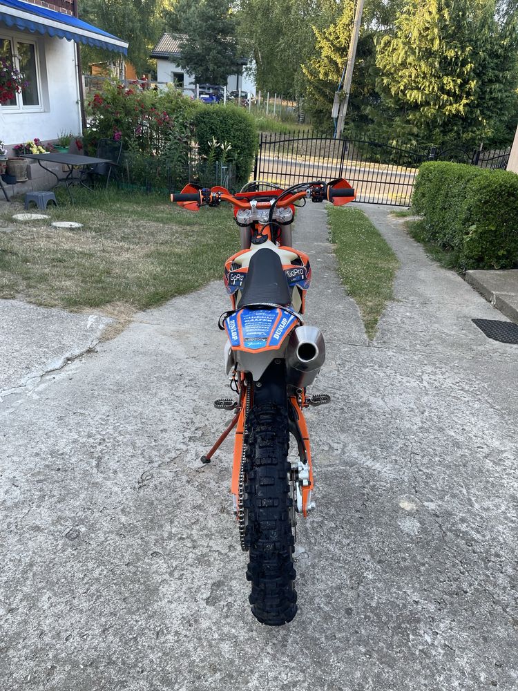 Ktm exc-f 350 zarejstrowny doinwestowany wydech akrapovic