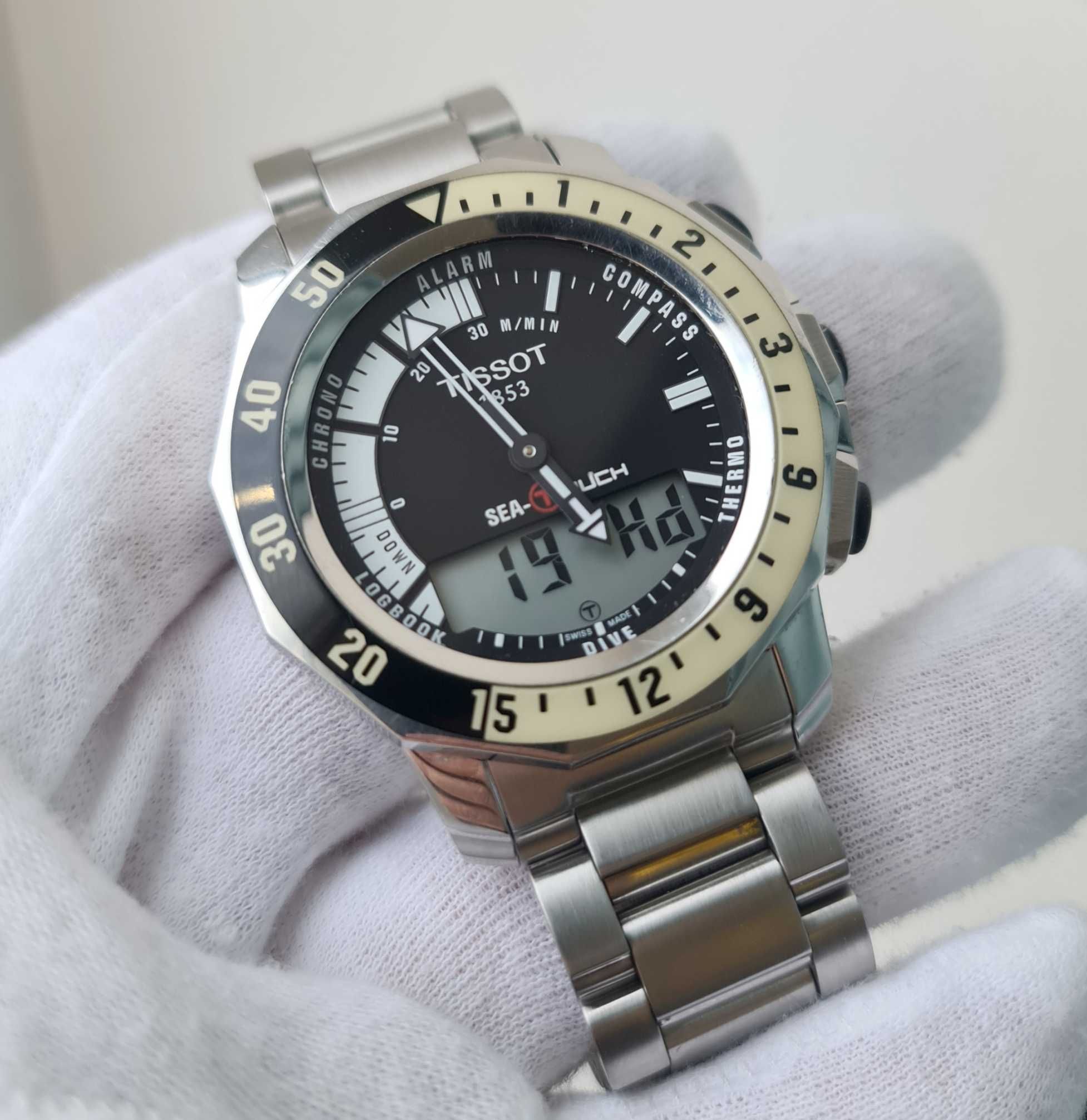 Чоловічий годинник Tissot Sea-Touch T026.420.11.051.01 Compass Chronog