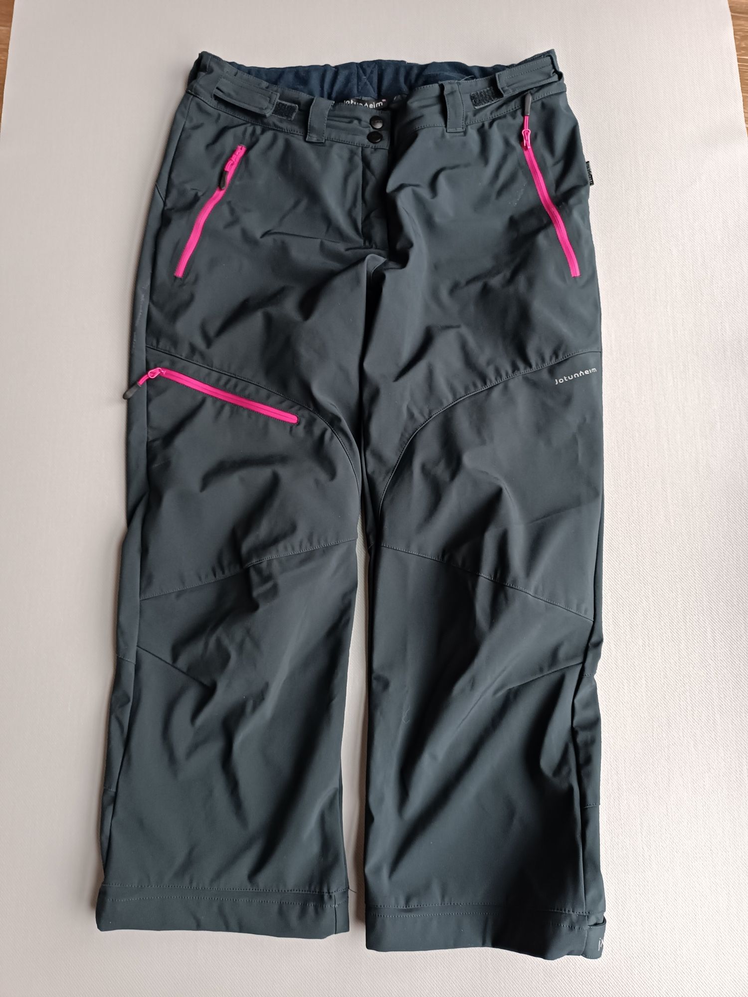Jotunheim spodnie trekkingowe granatowe rozmiar 44 damskie krótsze
