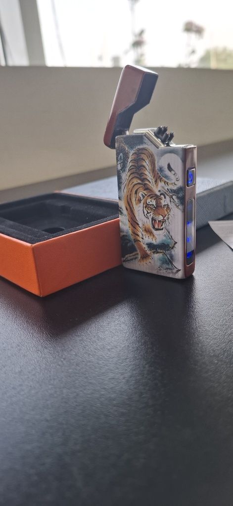 Зажигалка электроимпульсная  USB
