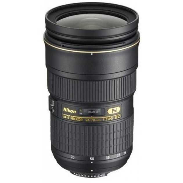 Об'єктив Nikon 24-70mm f/2.8 G ED AF-S Nikkor+Бленда Nikon HB-40