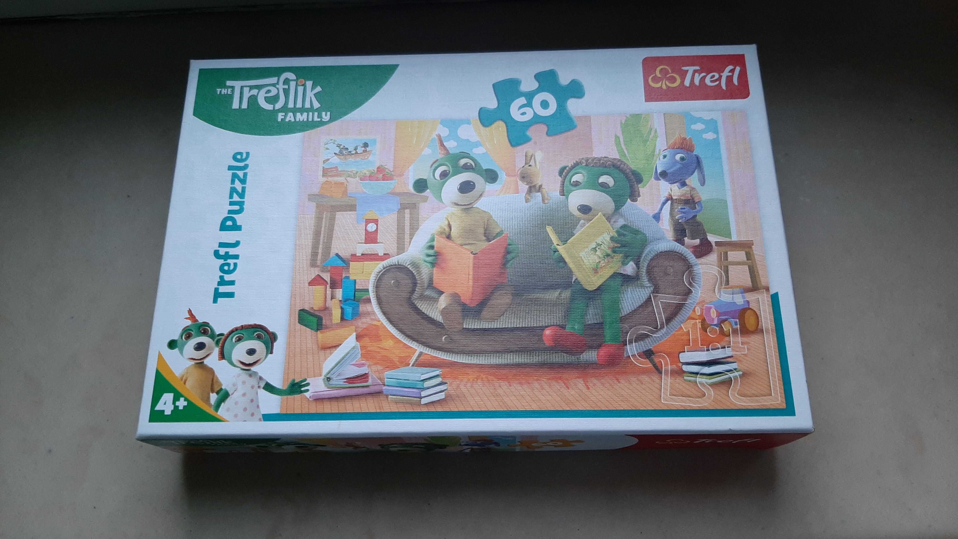 Puzzle Treflik Family 4+, Trefl