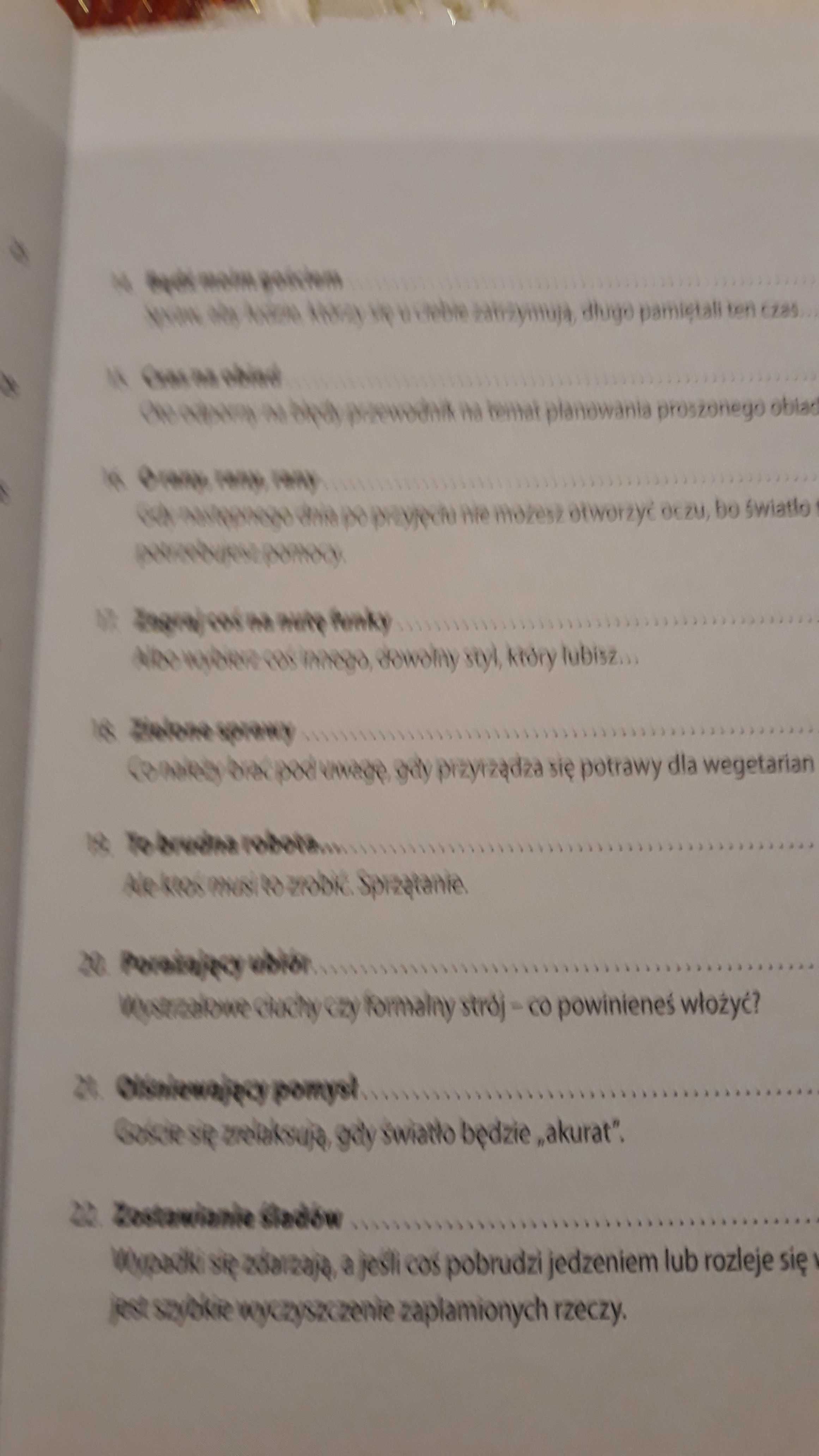 Książka - Doskonałe przyjęcia