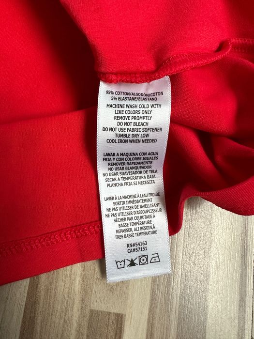 Nowy Tshirt damski TH Sport Oversize czerwony M
